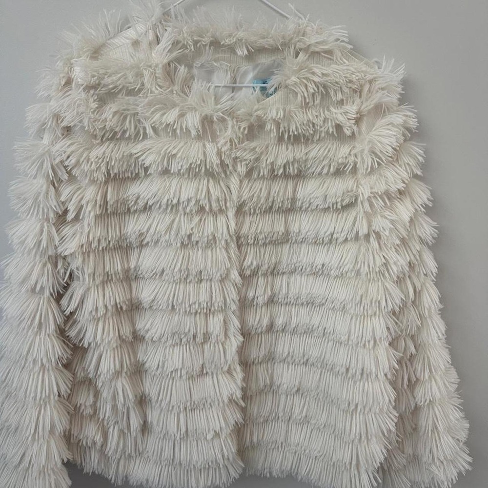 Large She & Sky Large furry fuzzy coat